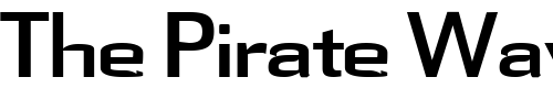 Font : FZ-BASIC-58 Custom Text : The Pirate Way Test your own text here Click to download or to view this font on a tshirt that can be custom printed in Bali
