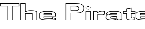 Font : FZ-BASIC-58-HOLLOW-EX Custom Text : The Pirate Way Test your own text here Click to download or to view this font on a tshirt that can be custom printed in Bali