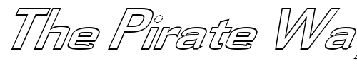 Font : FZ-BASIC-58-HOLLOW-ITALIC Custom Text : The Pirate Way Test your own text here Click to download or to view this font on a tshirt that can be custom printed in Bali