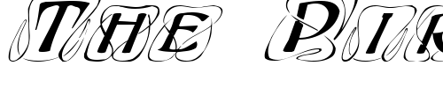 Font : FZ-BORDERS-11-ITALIC Custom Text : The Pirate Way Test your own text here Click to download or to view this font on a tshirt that can be custom printed in Bali