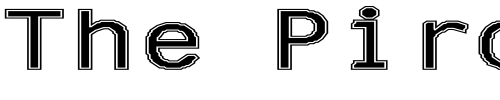 Font : FZ-DIGITAL-4-CONTOUR-EX Custom Text : The Pirate Way Test your own text here Click to download or to view this font on a tshirt that can be custom printed in Bali