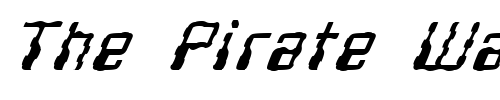 Font : FZ-DIGITAL-5-WAVEY-ITALIC Custom Text : The Pirate Way Test your own text here Click to download or to view this font on a tshirt that can be custom printed in Bali