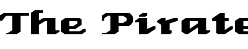Font : FZ-GOTHIC-2-EX Custom Text : The Pirate Way Test your own text here Click to download or to view this font on a tshirt that can be custom printed in Bali