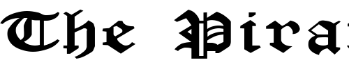 Font : FZ-GOTHIC-4-EX Custom Text : The Pirate Way Test your own text here Click to download or to view this font on a tshirt that can be custom printed in Bali