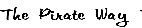 Font : FZ-HAND-10-EX Custom Text : The Pirate Way Test your own text here Click to download or to view this font on a tshirt that can be custom printed in Bali