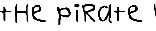 Font : FZ-HAND-11 Custom Text : The Pirate Way Test your own text here Click to download or to view this font on a tshirt that can be custom printed in Bali