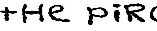 Font : FZ-HAND-11-MANGLED-EX Custom Text : The Pirate Way Test your own text here Click to download or to view this font on a tshirt that can be custom printed in Bali