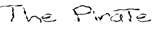 Font : FZ-HAND-12-WAVEY-EX Custom Text : The Pirate Way Test your own text here Click to download or to view this font on a tshirt that can be custom printed in Bali
