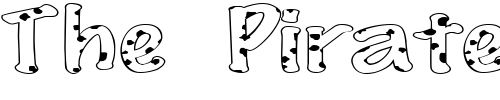 Font : FZ-HAND-14-SPOTTED-EX Custom Text : The Pirate Way Test your own text here Click to download or to view this font on a tshirt that can be custom printed in Bali
