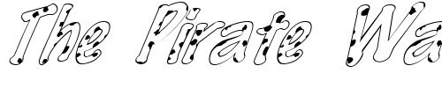 Font : FZ-HAND-14-SPOTTED-ITALIC Custom Text : The Pirate Way Test your own text here Click to download or to view this font on a tshirt that can be custom printed in Bali