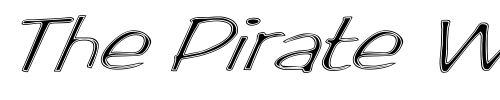 Font : FZ-HAND-2-CONTOUR-ITALIC Custom Text : The Pirate Way Test your own text here Click to download or to view this font on a tshirt that can be custom printed in Bali