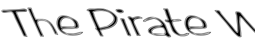 Font : FZ-HAND-2-CONTOUR-LEFTY Custom Text : The Pirate Way Test your own text here Click to download or to view this font on a tshirt that can be custom printed in Bali