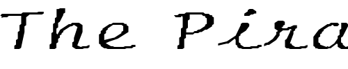 Font : FZ-HAND-20-EX Custom Text : The Pirate Way Test your own text here Click to download or to view this font on a tshirt that can be custom printed in Bali