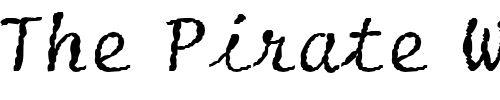 Font : FZ-HAND-20-MANGLED Custom Text : The Pirate Way Test your own text here Click to download or to view this font on a tshirt that can be custom printed in Bali