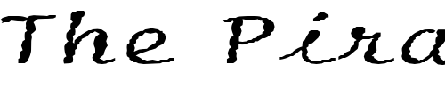 Font : FZ-HAND-20-MANGLED-EX Custom Text : The Pirate Way Test your own text here Click to download or to view this font on a tshirt that can be custom printed in Bali