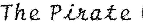 Font : FZ-HAND-20-SPIKED Custom Text : The Pirate Way Test your own text here Click to download or to view this font on a tshirt that can be custom printed in Bali
