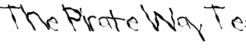 Font : FZ-HAND-22-WAVEY-LEFTY Custom Text : The Pirate Way Test your own text here Click to download or to view this font on a tshirt that can be custom printed in Bali