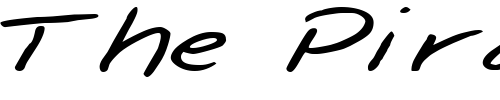 Font : FZ-HAND-25-EX Custom Text : The Pirate Way Test your own text here Click to download or to view this font on a tshirt that can be custom printed in Bali