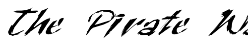 Font : FZ-HAND-26-ITALIC Custom Text : The Pirate Way Test your own text here Click to download or to view this font on a tshirt that can be custom printed in Bali