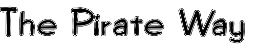 Font : FZ-HAND-7-CONTOUR Custom Text : The Pirate Way Test your own text here Click to download or to view this font on a tshirt that can be custom printed in Bali