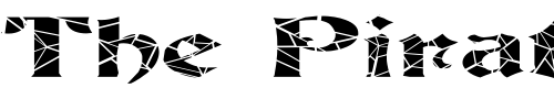 Font : FZ-JAZZY-19-CRACKED-EX Custom Text : The Pirate Way Test your own text here Click to download or to view this font on a tshirt that can be custom printed in Bali