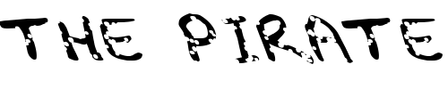 Font : FZ-JAZZY-29-HOLEY-LEFTY Custom Text : The Pirate Way Test your own text here Click to download or to view this font on a tshirt that can be custom printed in Bali