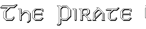 Font : FZ-JAZZY-31-3D Custom Text : The Pirate Way Test your own text here Click to download or to view this font on a tshirt that can be custom printed in Bali