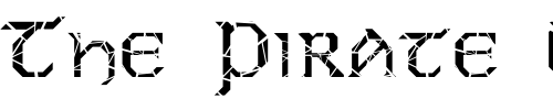 Font : FZ-JAZZY-31-CRACKED Custom Text : The Pirate Way Test your own text here Click to download or to view this font on a tshirt that can be custom printed in Bali