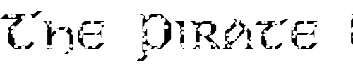 Font : FZ-JAZZY-31-HOLEY Custom Text : The Pirate Way Test your own text here Click to download or to view this font on a tshirt that can be custom printed in Bali