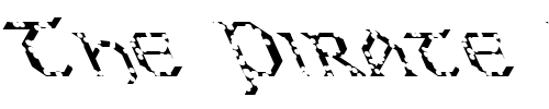 Font : FZ-JAZZY-31-HOLEY-LEFTY Custom Text : The Pirate Way Test your own text here Click to download or to view this font on a tshirt that can be custom printed in Bali