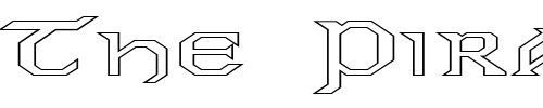 Font : FZ-JAZZY-31-HOLLOW-EX Custom Text : The Pirate Way Test your own text here Click to download or to view this font on a tshirt that can be custom printed in Bali