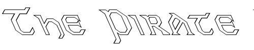 Font : FZ-JAZZY-31-HOLLOW-LEFTY Custom Text : The Pirate Way Test your own text here Click to download or to view this font on a tshirt that can be custom printed in Bali