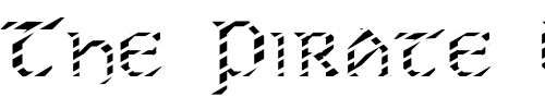 Font : FZ-JAZZY-31-STRIPED Custom Text : The Pirate Way Test your own text here Click to download or to view this font on a tshirt that can be custom printed in Bali