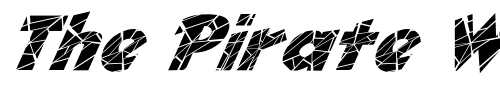 Font : FZ-JAZZY-32-CRACKED-ITALIC Custom Text : The Pirate Way Test your own text here Click to download or to view this font on a tshirt that can be custom printed in Bali