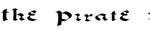 Font : FZ-JAZZY-33-EX Custom Text : The Pirate Way Test your own text here Click to download or to view this font on a tshirt that can be custom printed in Bali