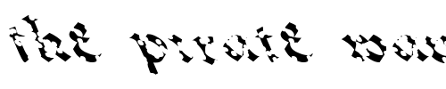 Font : FZ-JAZZY-33-HOLEY-LEFTY Custom Text : The Pirate Way Test your own text here Click to download or to view this font on a tshirt that can be custom printed in Bali