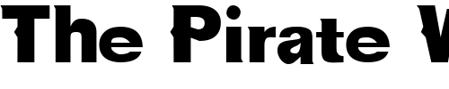 Font : FZ-JAZZY-36 Custom Text : The Pirate Way Test your own text here Click to download or to view this font on a tshirt that can be custom printed in Bali