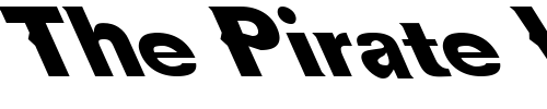 Font : FZ-JAZZY-36-LEFTY Custom Text : The Pirate Way Test your own text here Click to download or to view this font on a tshirt that can be custom printed in Bali