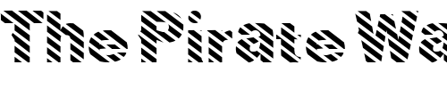Font : FZ-JAZZY-36-STRIPED Custom Text : The Pirate Way Test your own text here Click to download or to view this font on a tshirt that can be custom printed in Bali