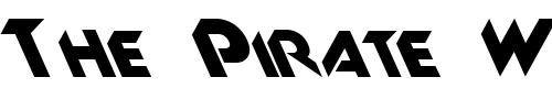 Font : FZ-JAZZY-4-LEFTY Custom Text : The Pirate Way Test your own text here Click to download or to view this font on a tshirt that can be custom printed in Bali