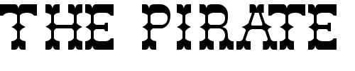 Font : FZ-JAZZY-46 Custom Text : The Pirate Way Test your own text here Click to download or to view this font on a tshirt that can be custom printed in Bali