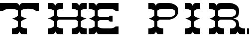 Font : FZ-JAZZY-46-EX Custom Text : The Pirate Way Test your own text here Click to download or to view this font on a tshirt that can be custom printed in Bali