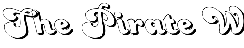 Font : FZ-JAZZY-49-3D-LEFTY Custom Text : The Pirate Way Test your own text here Click to download or to view this font on a tshirt that can be custom printed in Bali