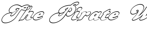 Font : FZ-JAZZY-49-HOLLOW-ITALIC Custom Text : The Pirate Way Test your own text here Click to download or to view this font on a tshirt that can be custom printed in Bali