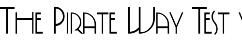 Font : FZ-JAZZY-5 Custom Text : The Pirate Way Test your own text here Click to download or to view this font on a tshirt that can be custom printed in Bali