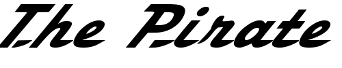 Font : FZ-JAZZY-58-ITALIC Custom Text : The Pirate Way Test your own text here Click to download or to view this font on a tshirt that can be custom printed in Bali