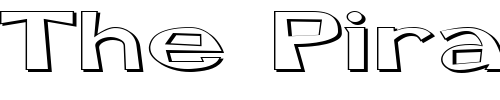 Font : FZ-JAZZY-7-3D-EX Custom Text : The Pirate Way Test your own text here Click to download or to view this font on a tshirt that can be custom printed in Bali