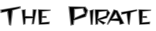 Font : FZ-JAZZY-8-CONTOUR-EX Custom Text : The Pirate Way Test your own text here Click to download or to view this font on a tshirt that can be custom printed in Bali