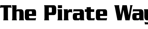 Font : FZ-ROMAN-11-COND Custom Text : The Pirate Way Test your own text here Click to download or to view this font on a tshirt that can be custom printed in Bali