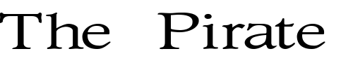 Font : FZ-ROMAN-23-EX Custom Text : The Pirate Way Test your own text here Click to download or to view this font on a tshirt that can be custom printed in Bali